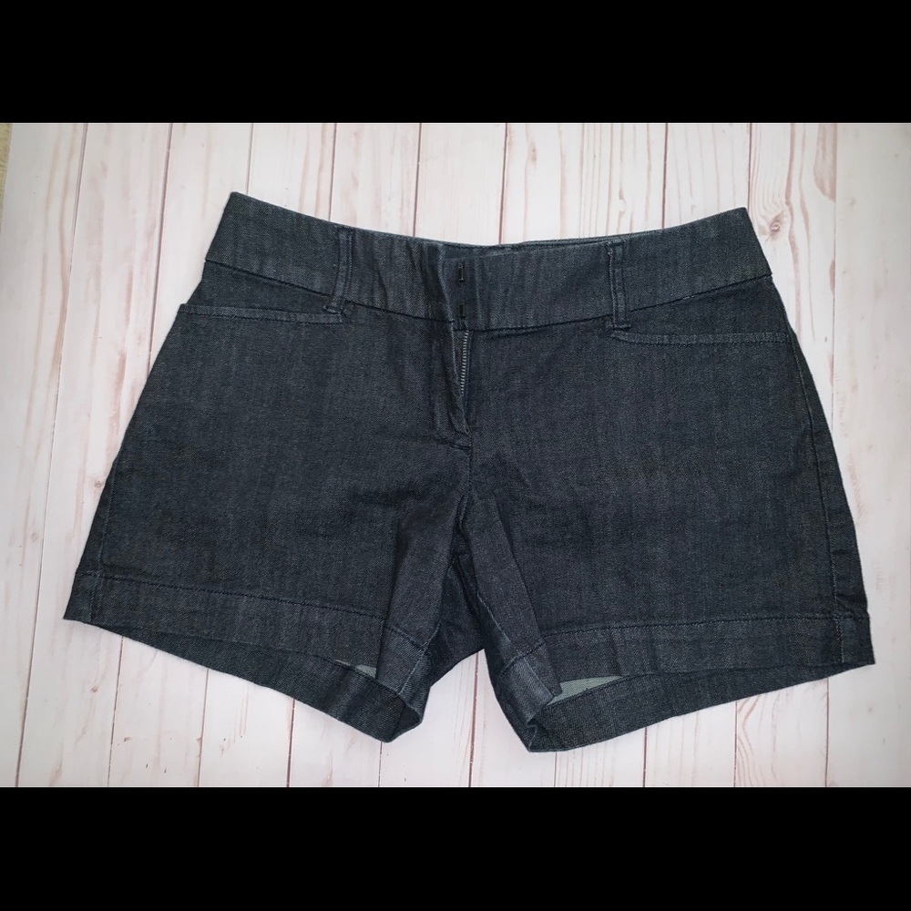 The Limited dark wash shorts